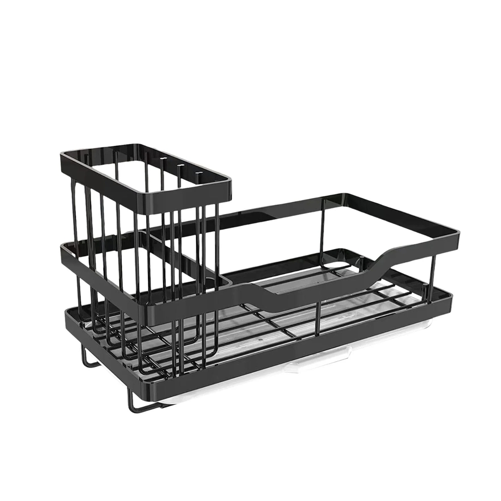 Sleek Black Dish Rack - Picture 1 of 5